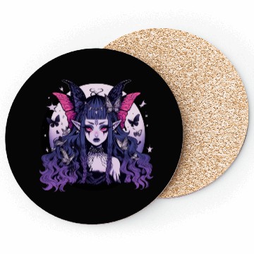 Discover Gothic Dark Fairy Coasters