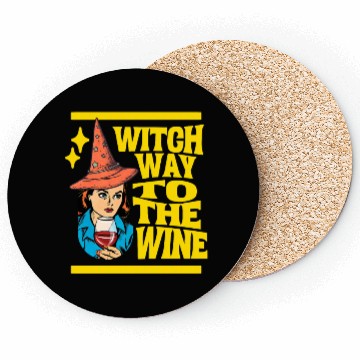Discover Witch Way To The Wine Coasters