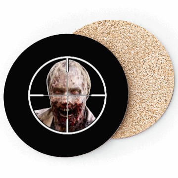 Discover Zombie Apocalypse Sniper and Gamers Halloween Coasters