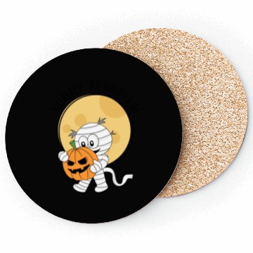 Discover Mummy Approved! Halloween Spooky Mummy Coasters