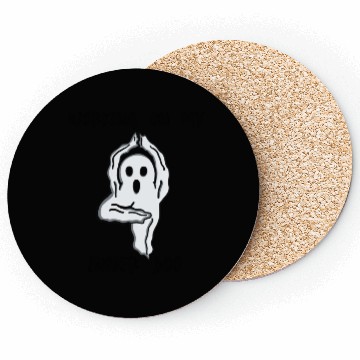 Discover ghost halloween relax yoga Coasters