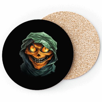 Discover Halloween Spooky Cartoon Mummy Coasters