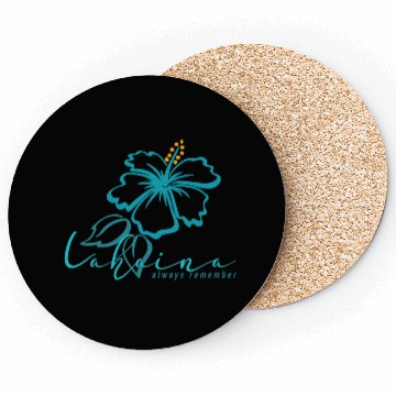Discover Blue Hibiscus: Lahaina - Always Remember Coasters