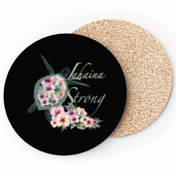 Discover Lahaina Strong: Hibiscus and Sea Turtle Coasters