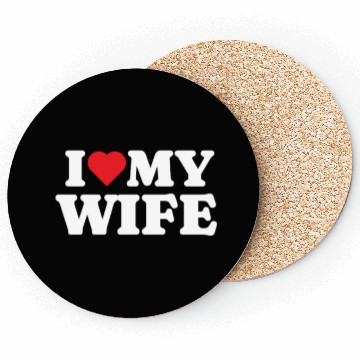 Discover I Love My Wife Coasters