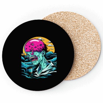Discover Sad Zombie In The Ocean Coasters