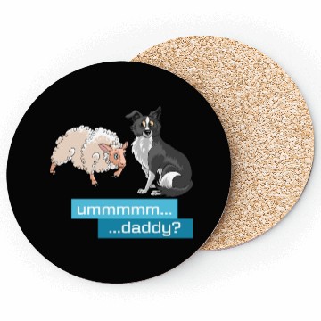 Discover Sheep Herding Daddy Border Collie, Aussie Coasters
