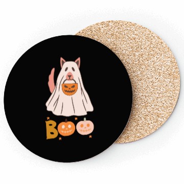 Discover Dog Halloween Coasters, Ghost Halloween Coasters Pu
