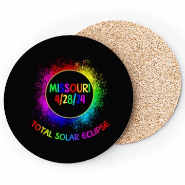 Discover Total Solar Eclipse Missouri 4/28/24 Kids Eclipse Coasters