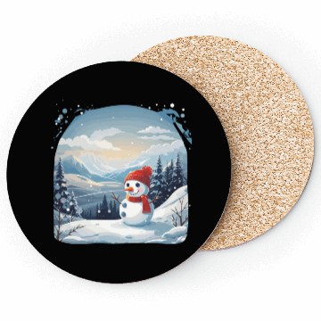 Discover snowman Coasters