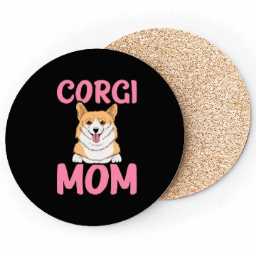 Discover Corgi Mom Coasters