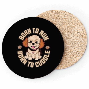 Discover Born to Run Born to Cuddle Coasters