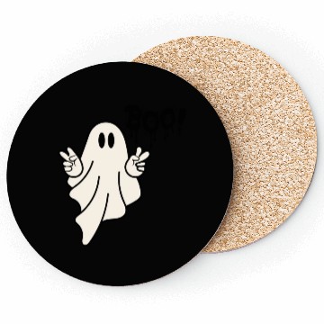 Discover Halloween Boo #4 Coasters