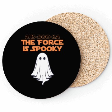 Discover Ahs-Booka: Force is Spooky Halloween Gift Coasters