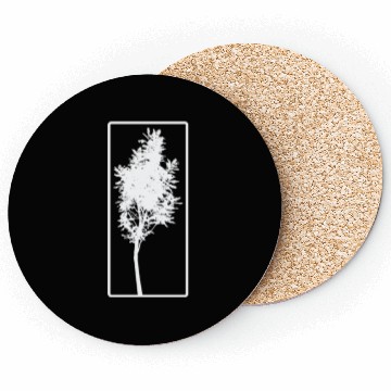 Discover Tree Portait Nature Forests Leaves Coasters