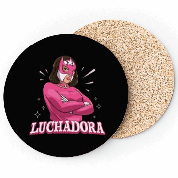 Discover Mexican Wrestling Wrestler Lucha Libre Mask Mexico Coasters