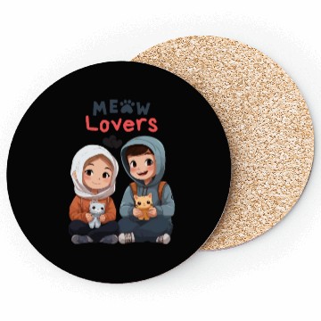 Discover meow lovers Coasters