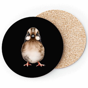 Discover Little Brown BIrd Coasters