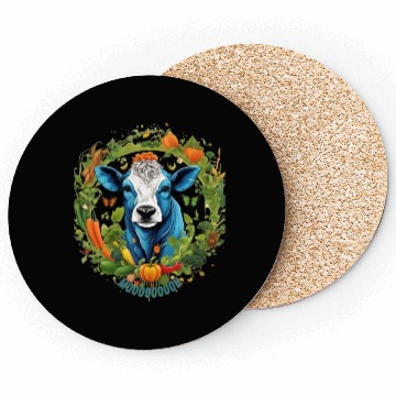 Discover cow animals vegetarian Coasters