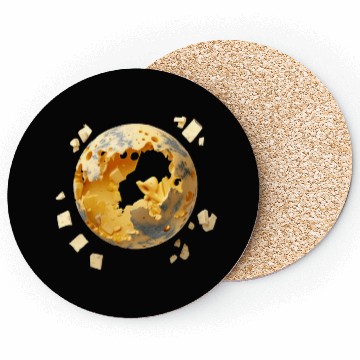 Discover cheese planet Coasters