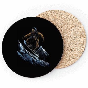 Discover Snowboarding Freestyle Snowboarder Snowboard Coasters