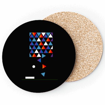 Discover Triangles Arkanoid Coasters