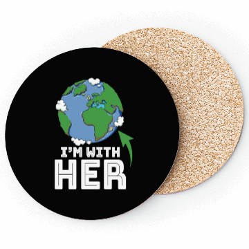 Discover SCIENCE - I'M WITH HER Coasters