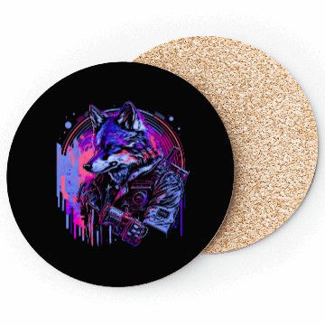 Discover Neon Wolf Chronicles Coasters