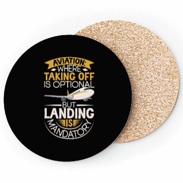 Discover Pilot Aviation Airplane Airline Future Pilots Coasters