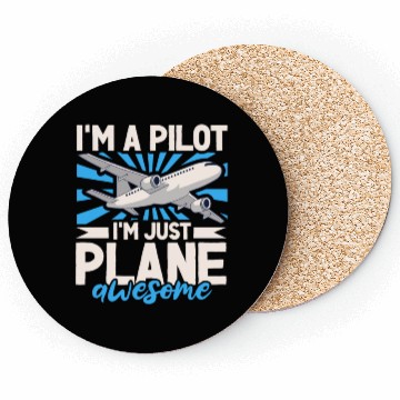 Discover Pilot Aviation Airplane Airline Future Pilots Coasters