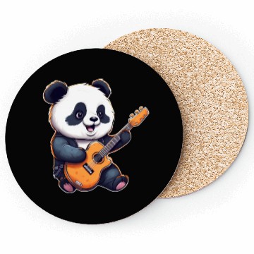 Discover Panda guitarist Coasters