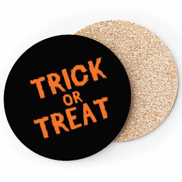 Discover Trick or treat Coasters