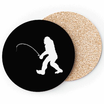 Discover Bigfoot Fishing Essential Coasters