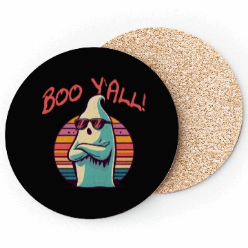 Discover Boo Y`All! funny ghost Coasters