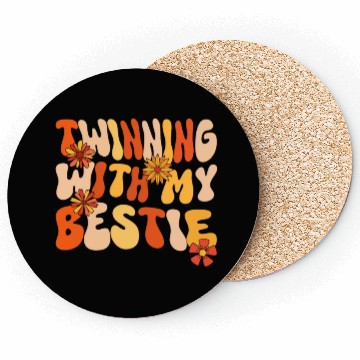 Discover Twinning With My Bestie Spirit Week Twin Day Coasters