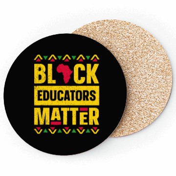 Discover Black Educators Matter - Teacher Black History Coasters