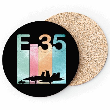 Discover F35 Vintage Air Force Fighter Jets Coasters