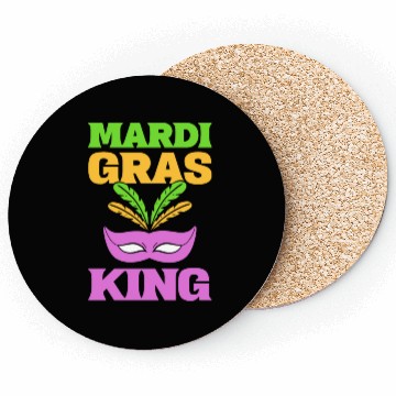 Discover Mardi Gras King Street Dancer Coasters
