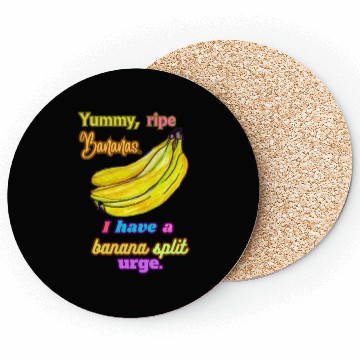 Discover Banana Split Coasters