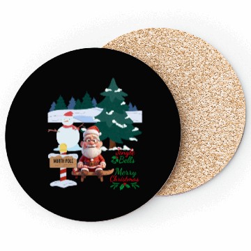 Discover "Jolly Christmas Cheer" Coasters