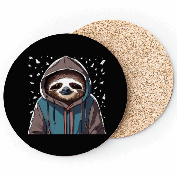 Discover Tired Sloth wears Coasters