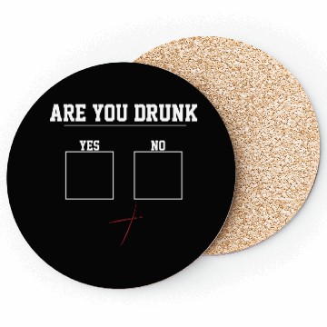 Discover You Drunk? | Funny Beer Drinking, Bar Party Humor Coasters