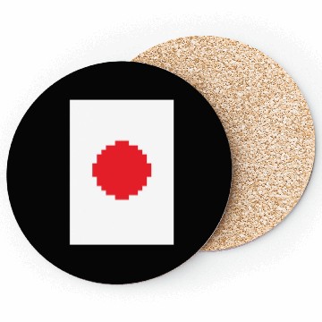 Discover Japan Flag - Pixels Coasters