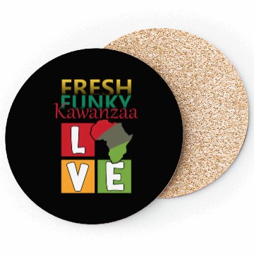 Discover Kwanzaa Celebration with a Fresh Funky Twist Coasters
