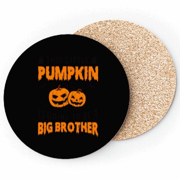 Discover This Little Pumpkin Is Going To Be A Big Brother Coasters