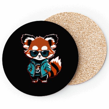 Discover Kawaii Red Panda Coasters