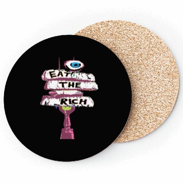 Discover Express yourself with an Eat the Rich Coasters