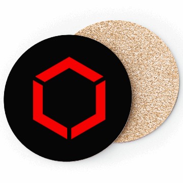 Discover Red Hexagon Shape Coasters
