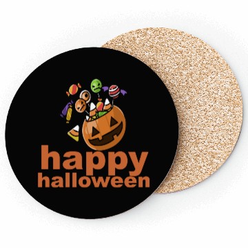 Discover halloween candy royalty free stock design Coasters