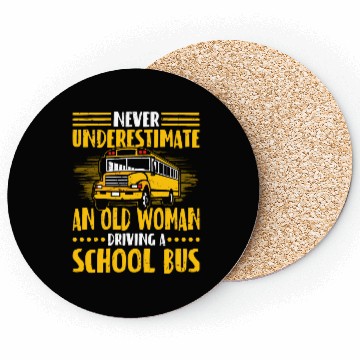 Discover School Bus Driver Coasters